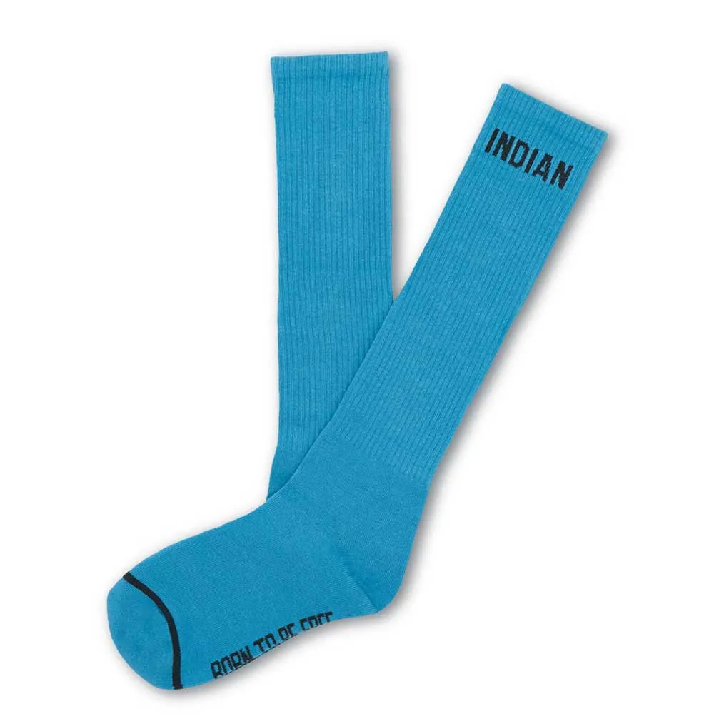 Носки The Indian Face Flow long, синий 
Носки The Indian Face Flow long, синий