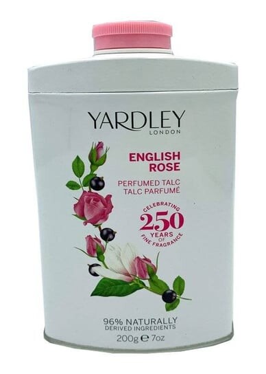 Парфюмированный тальк для тела, 200 г Yardley London, English Rose
Парфюмированный тальк для тела, 200 г Yardley London, English Rose