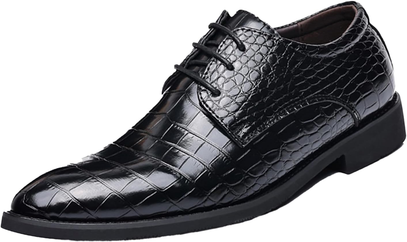 Мужские кожаные туфли с каменным рисунком, заостренный носок, оксфорды, легкие шнурованные модные туфли на низком каблуке, туфли для смокинга, повседневные, для выпускного и вечеринки Etoryoox, черный
Мужские кожаные туфли с каменным рисунком, заостренный носок, оксфорды, легкие шнурованные модные туфли на низком каблуке, туфли для смокинга, повседневные, для выпускного и вечеринки Etoryoox, черный