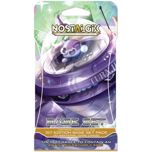 Карточная игра Nostalgix Nostalgix TCG: Base Set 1E- Blister Pack 
Карточная игра Nostalgix Nostalgix TCG: Base Set 1E- Blister Pack