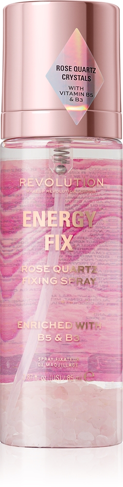 Фиксирующий спрей Crystal Aura Energy Fix с розовой водой Makeup Revolution, 85 мл
Фиксирующий спрей Crystal Aura Energy Fix с розовой водой Makeup Revolution, 85 мл