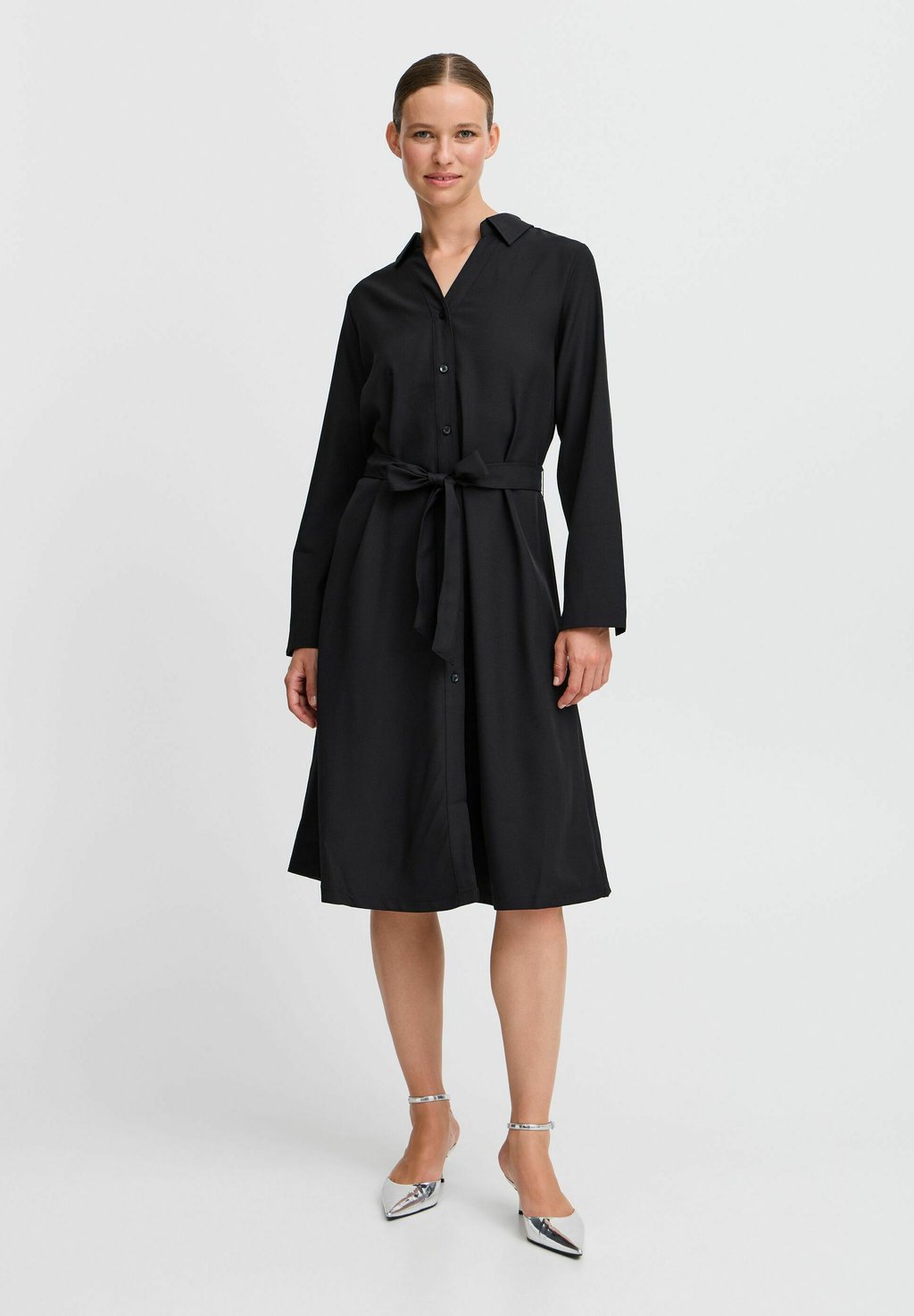 Платье-рубашка MMMIDDE b.young, черный
Платье-рубашка MMMIDDE b.young, черный