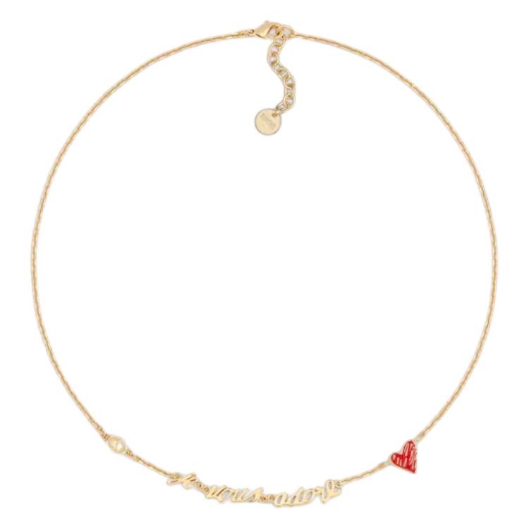 DIOR Tribales Resin, Metal Necklaces Women's Gold
DIOR Tribales Resin, Metal Necklaces Women's Gold