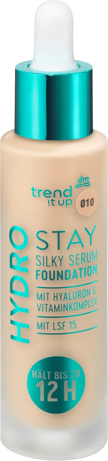 Тональный крем trend !t up Foundation Hydro Stay Silky Serum 010 Leicht-Beige, 30 ml
Тональный крем trend !t up Foundation Hydro Stay Silky Serum 010 Leicht-Beige, 30 ml