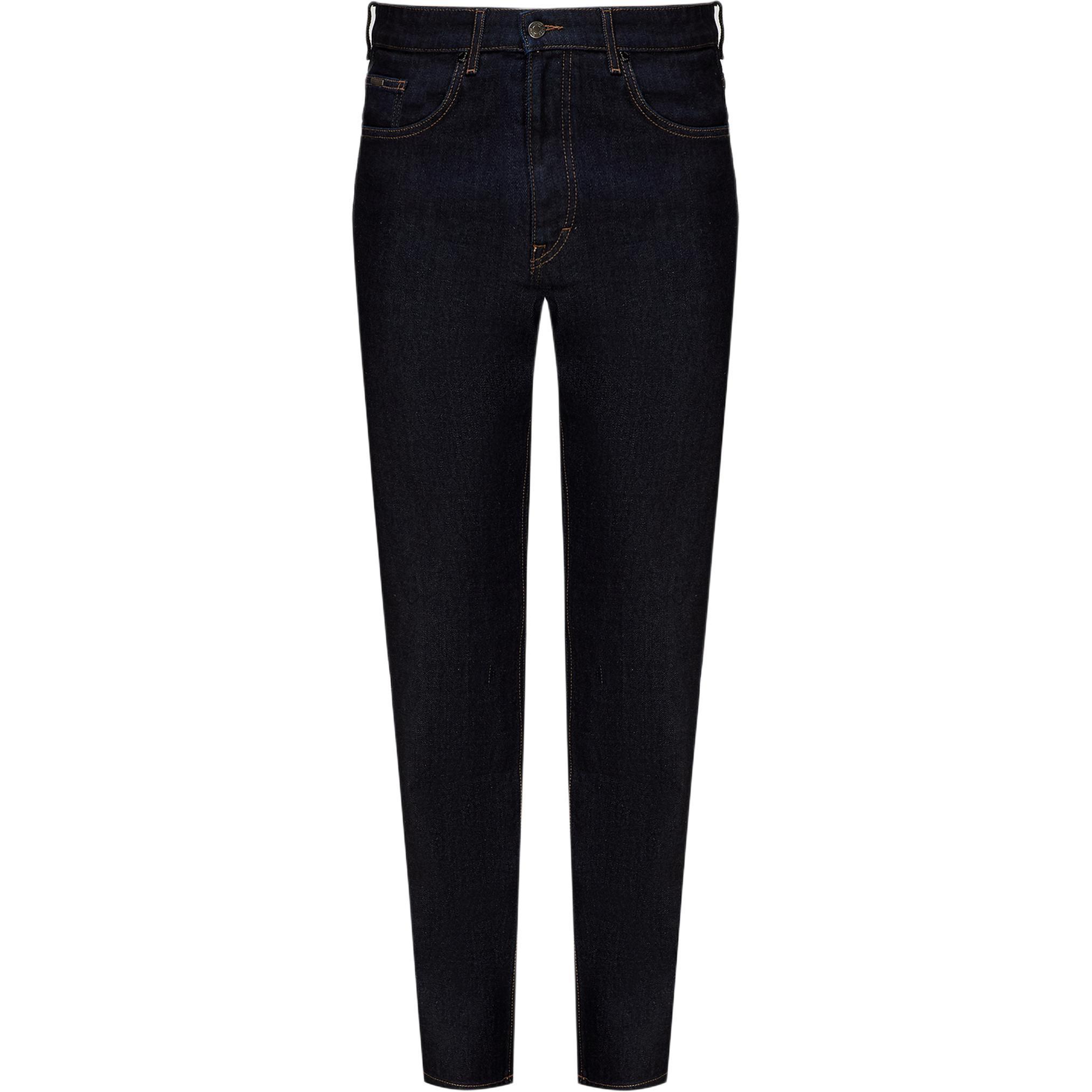 Hugo Boss Мужские джинсы темно-синего цвета
Hugo Boss Мужские джинсы темно-синего цвета