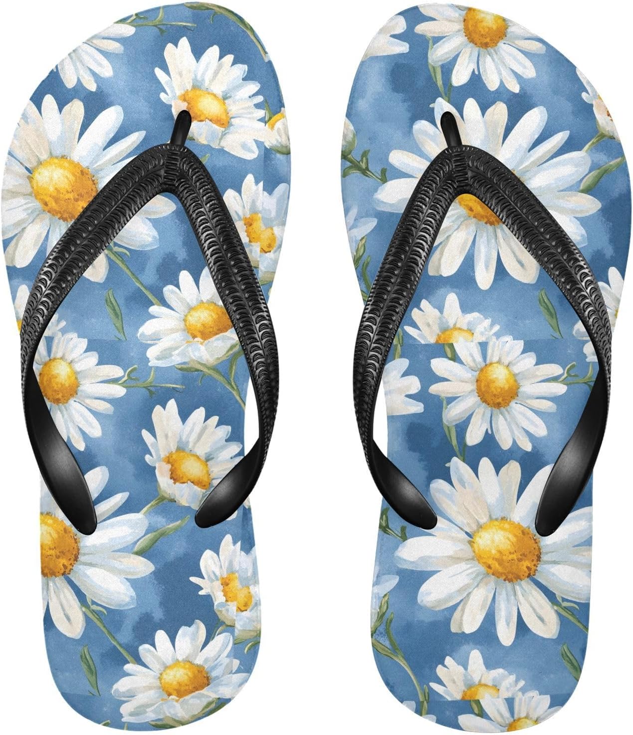 Женские и мужские пляжные шлепанцы с синими маргаритками, летние повседневные сандалии для душа 20861033 Kfbe
Женские и мужские пляжные шлепанцы с синими маргаритками, летние повседневные сандалии для душа 20861033 Kfbe