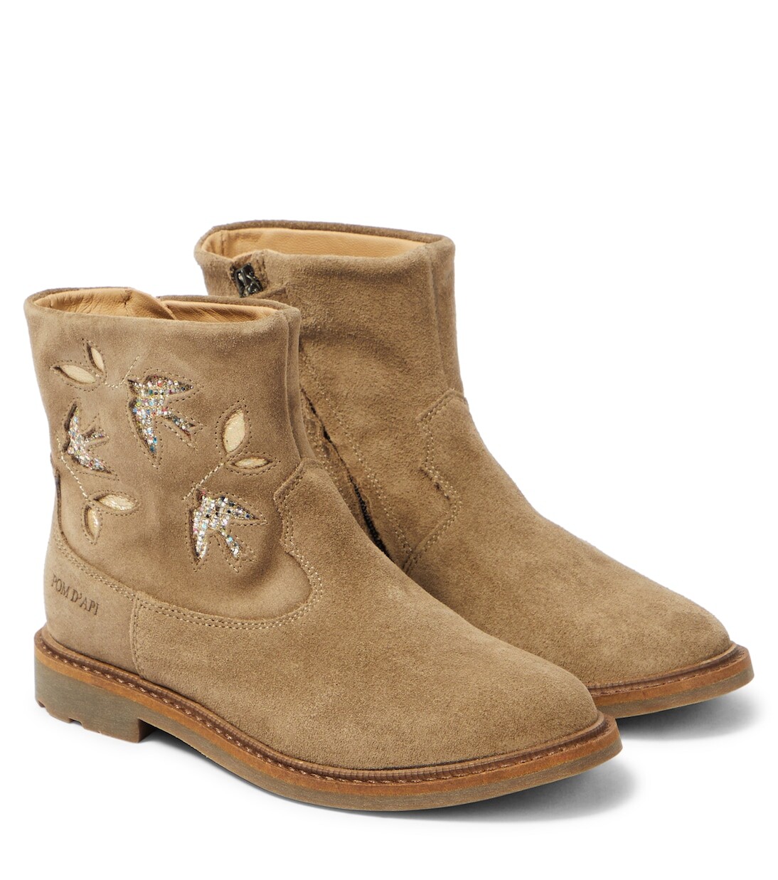 Замшевые ботильоны sister birdy Pom D'Api, коричневый
Замшевые ботильоны sister birdy Pom D'Api, коричневый