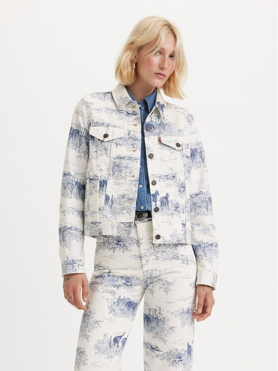 Джинсовая куртка стандартного кроя Levi's, белый
Джинсовая куртка стандартного кроя Levi's, белый