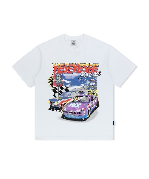 Гоночная футболка YESEYESEE, белая
Гоночная футболка YESEYESEE, белая