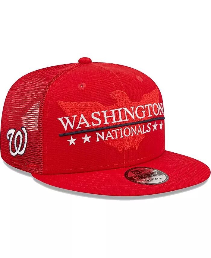 Мужская красная бейсболка Washington Nationals Patriot Trucker 9FIFTY Snapback New Era
Мужская красная бейсболка Washington Nationals Patriot Trucker 9FIFTY Snapback New Era