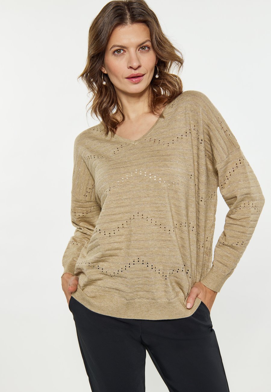 Джемпер usha Jumper, Steinbeige/Beige
Джемпер usha Jumper, Steinbeige/Beige