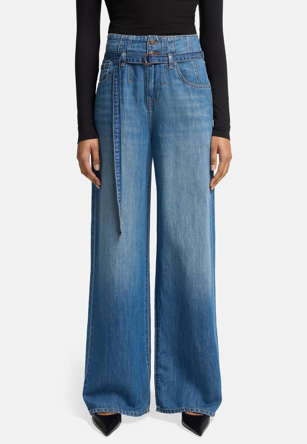 Расклешенные джинсы 7 for all mankind, синий
Расклешенные джинсы 7 for all mankind, синий