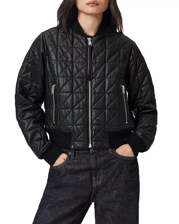 Куртка-Бомбер Carly с стеганым рисунком Allsaints, черный
Куртка-Бомбер Carly с стеганым рисунком Allsaints, черный