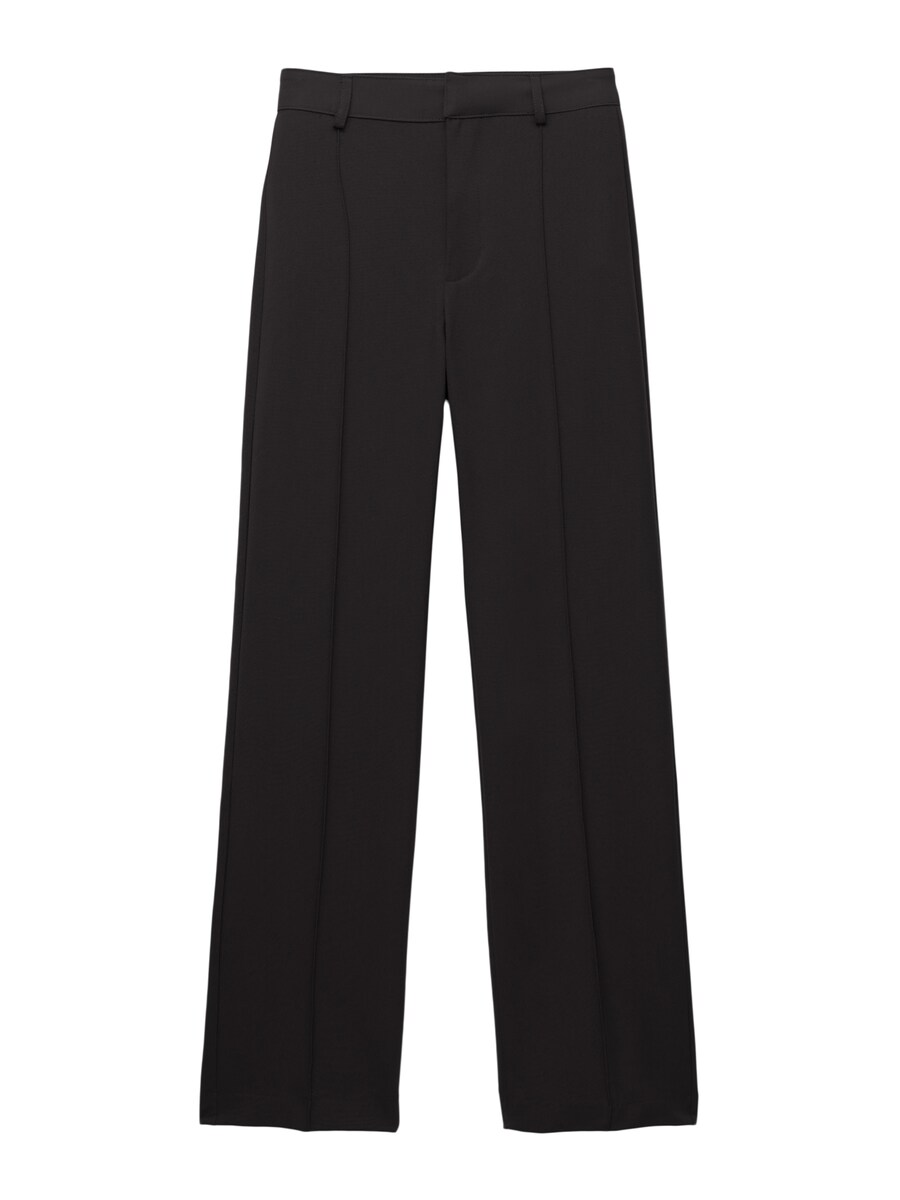 Свободные брюки со складками спереди Pull&Bear, черный
Свободные брюки со складками спереди Pull&Bear, черный