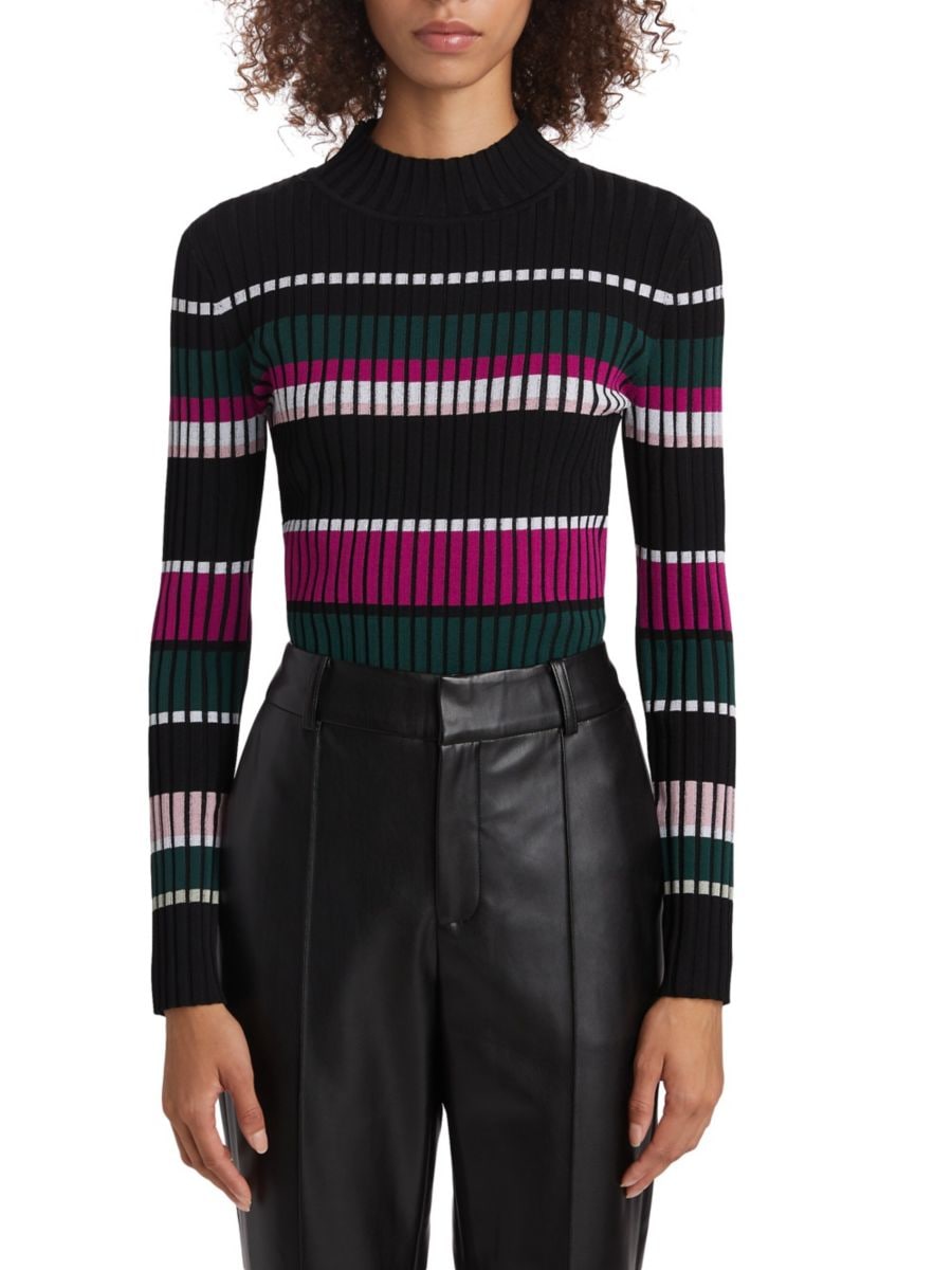 Свитер в полоску Вена из рубчатой вязки Elie Tahari, цвет Vienna Stripe
Свитер в полоску Вена из рубчатой вязки Elie Tahari, цвет Vienna Stripe