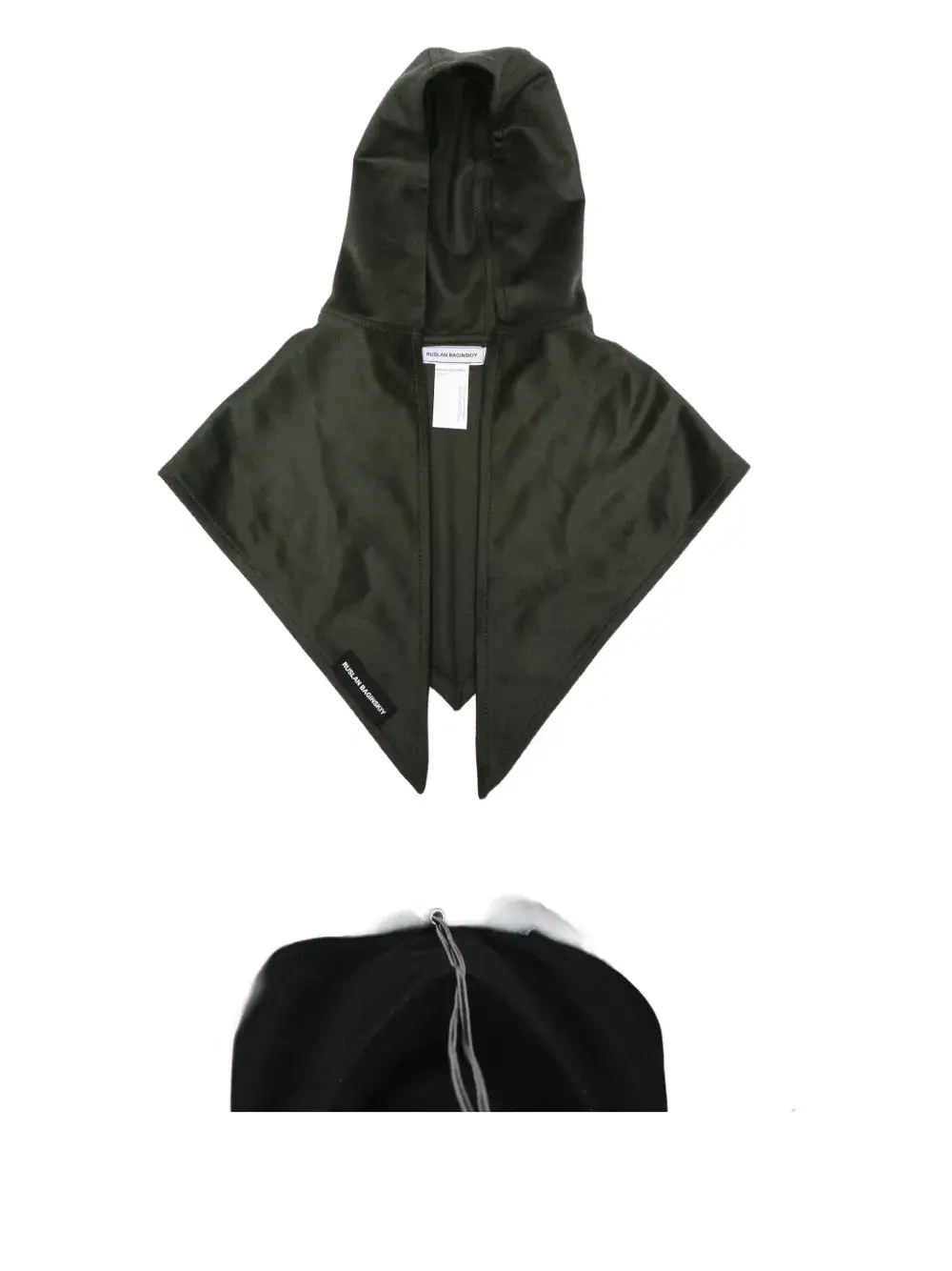 Шерстяной платок из хустки Ruslan Baginskiy, зеленый
Шерстяной платок из хустки Ruslan Baginskiy, зеленый