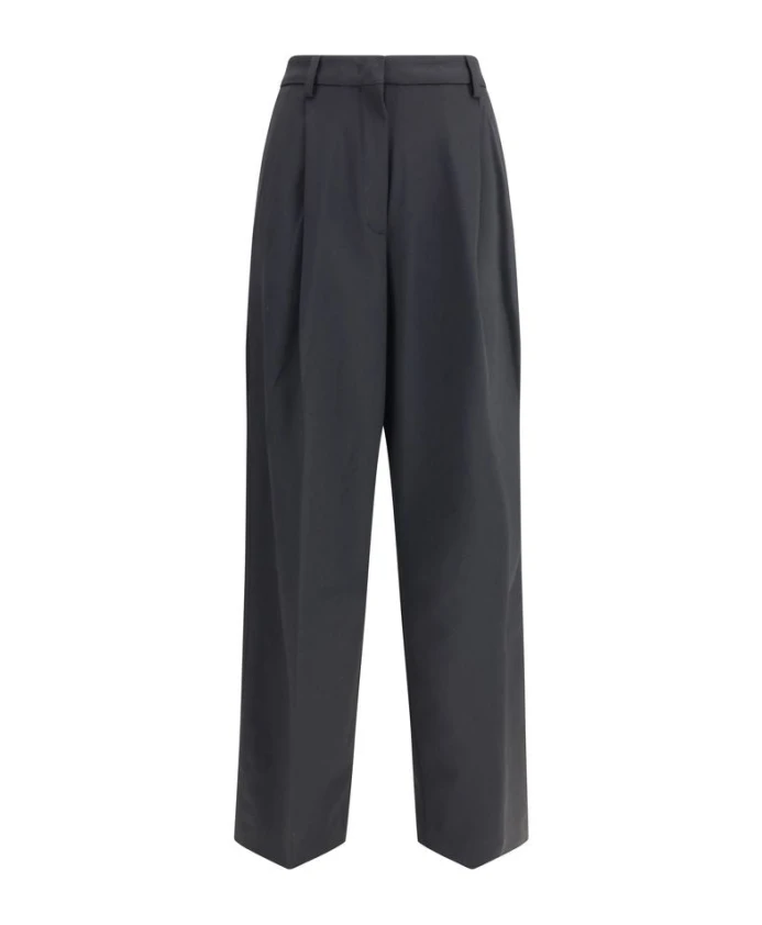 Элегантные брюки со складками Thelatest, черный
Элегантные брюки со складками Thelatest, черный