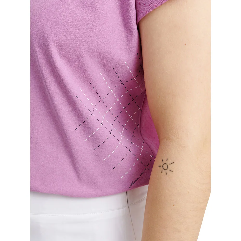 Поло с коротким рукавом Abacus Golf Erin Loosefit Woman, фиолетовый
Поло с коротким рукавом Abacus Golf Erin Loosefit Woman, фиолетовый