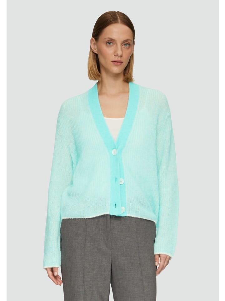 Кардиган s.Oliver BLACK LABEL Strickjacke langarm, бирюзовый
Кардиган s.Oliver BLACK LABEL Strickjacke langarm, бирюзовый