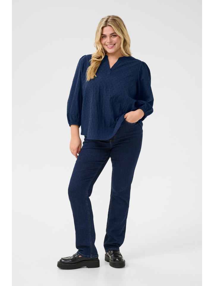 KAFFE curve Блузка с длинными рукавами KCsilla, стандартный крой, темно-синяя (Midnight Navy)
KAFFE curve Блузка с длинными рукавами KCsilla, стандартный крой, темно-синяя (Midnight Navy)