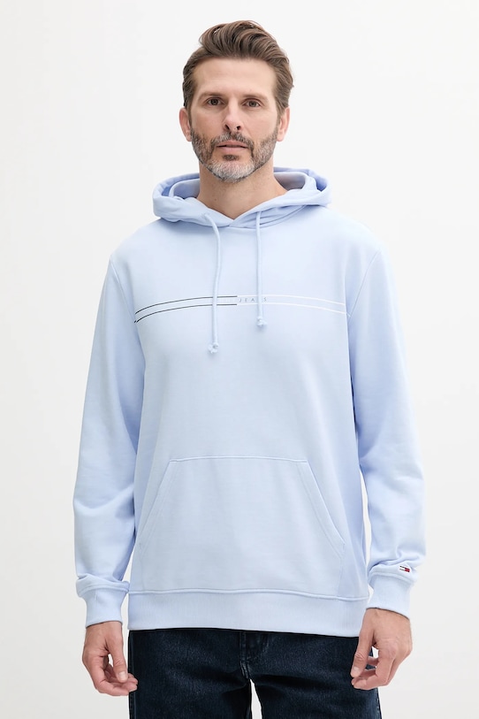 Хлопковая толстовка Tommy Jeans, синий
Хлопковая толстовка Tommy Jeans, синий