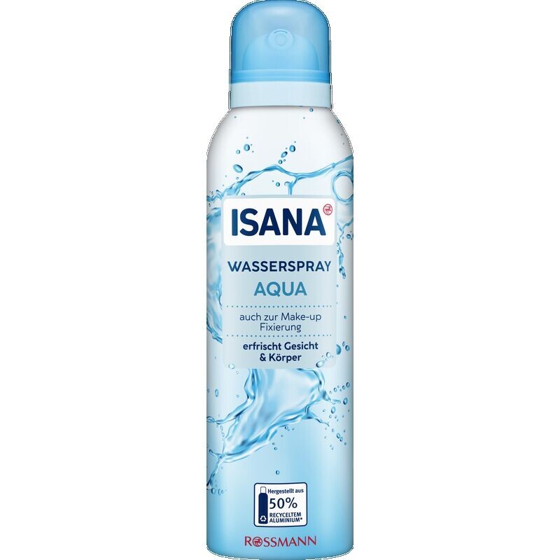 Аква-спрей для воды ISANA, 150 ml
Аква-спрей для воды ISANA, 150 ml