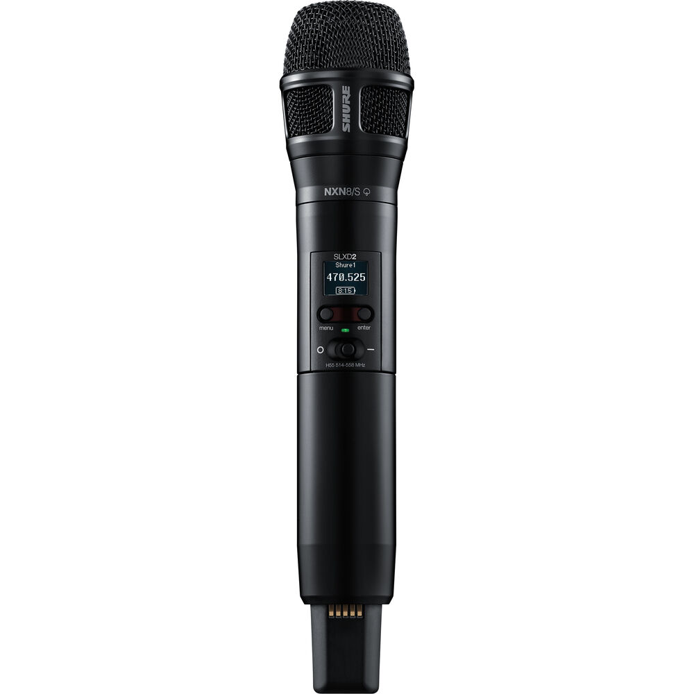 Беспроводной передатчик Shure SLXD2/N8S Digital Wireless Handheld SLXD2/N8SB=-H55
Беспроводной передатчик Shure SLXD2/N8S Digital Wireless Handheld SLXD2/N8SB=-H55