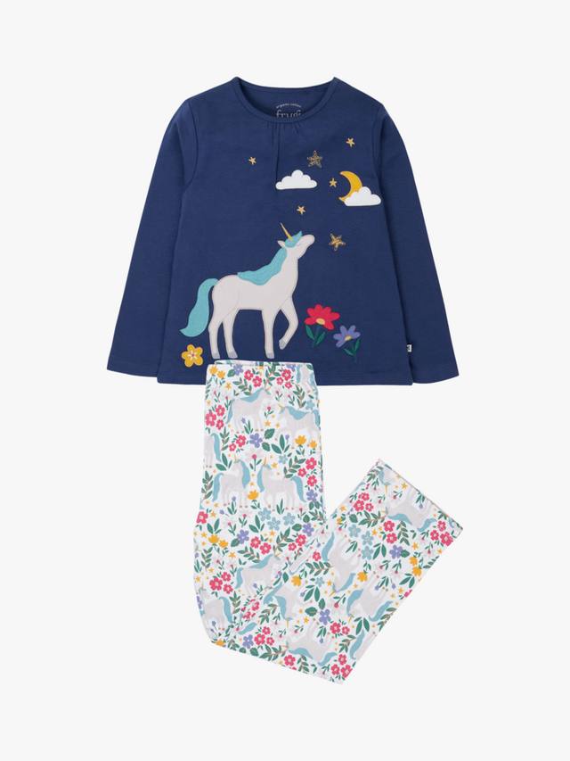 Детский пижамный комплект Alana из хлопка с длинными рукавами Frugi, Navy/Unicorn Forest
Детский пижамный комплект Alana из хлопка с длинными рукавами Frugi, Navy/Unicorn Forest