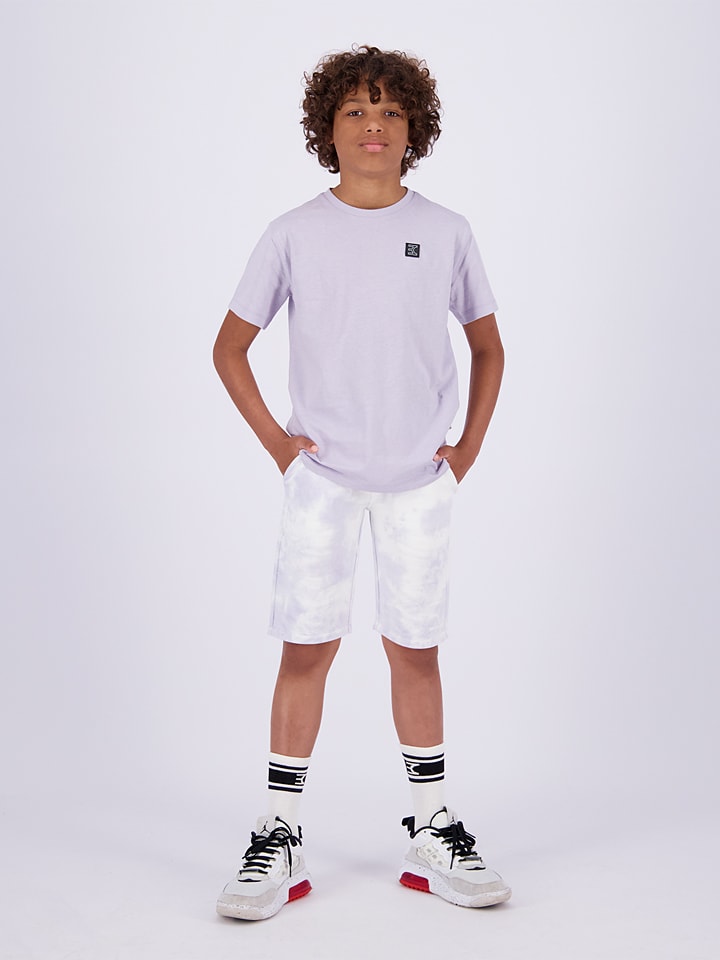 Шорты Vingino, белый/фиолетовый 
Шорты Vingino, белый/фиолетовый