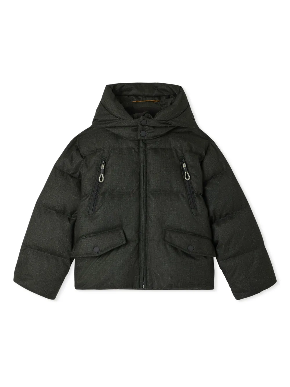 Пуховик с карманами на молнии Bonpoint, зеленый
Пуховик с карманами на молнии Bonpoint, зеленый