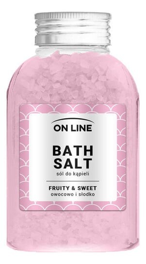 Соль для ванн ФРУКТОВО-СЛАДКОЕ 600г On Line
Соль для ванн ФРУКТОВО-СЛАДКОЕ 600г On Line