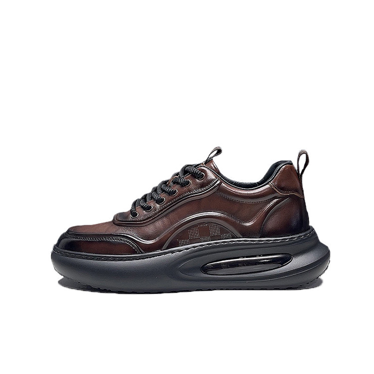 Devanro Скользоустойчивые дышащие низкие повседневные туфли для мужчин с эффектом увеличения роста коричневые, цвет Brown
Devanro Скользоустойчивые дышащие низкие повседневные туфли для мужчин с эффектом увеличения роста коричневые, цвет Brown