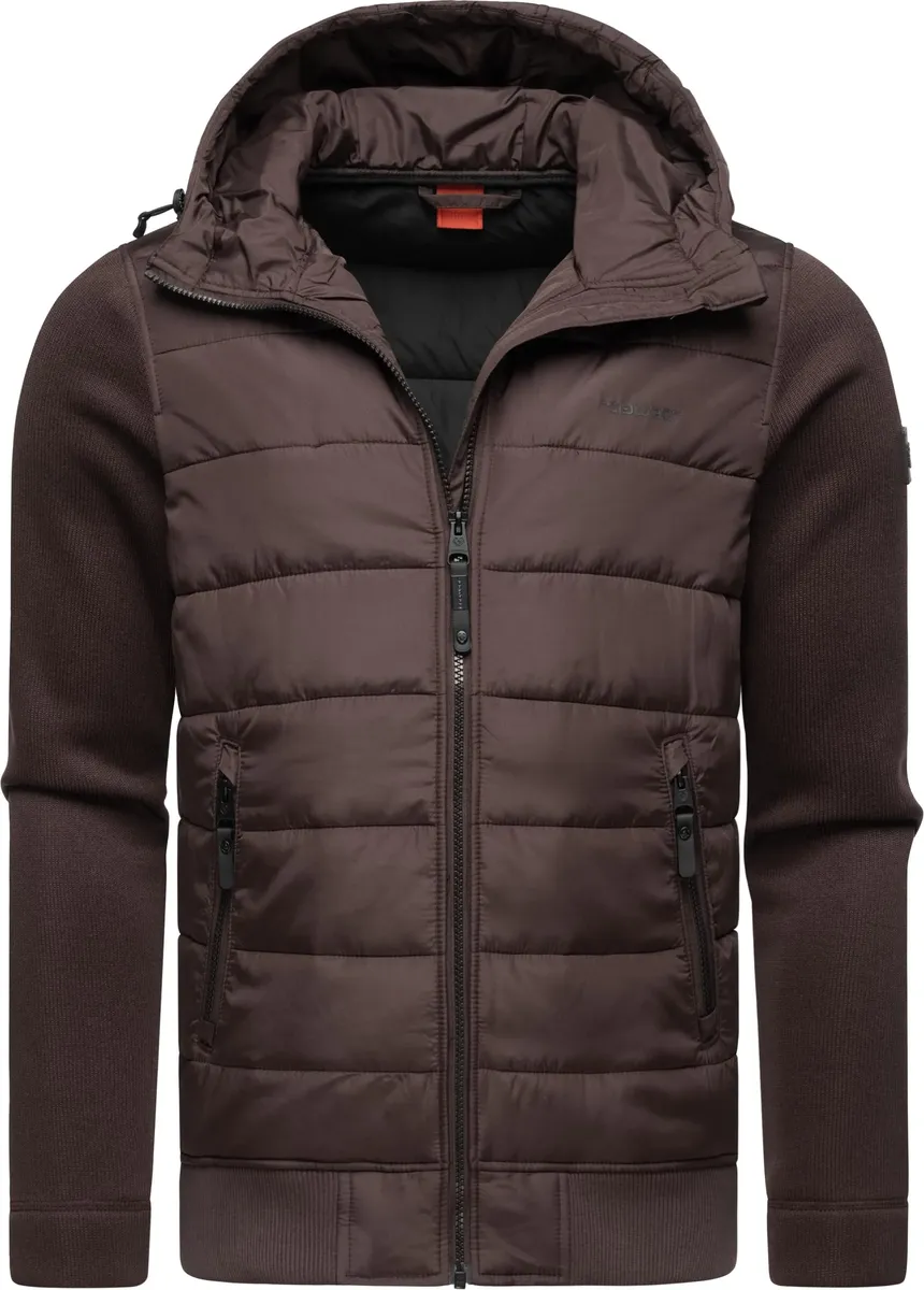 Стеганая куртка Ragwear "Hallmar Hood", с капюшоном, классная мужская переходная куртка с мягкими рукавами и капюшоном, коричневый
Стеганая куртка Ragwear "Hallmar Hood", с капюшоном, классная мужская переходная куртка с мягкими рукавами и капюшоном, коричневый