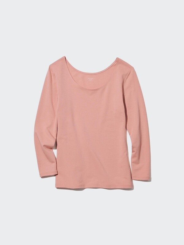 Очень теплая хлопчатобумажная футболка heattech с круглым вырезом Uniqlo, розовый
Очень теплая хлопчатобумажная футболка heattech с круглым вырезом Uniqlo, розовый