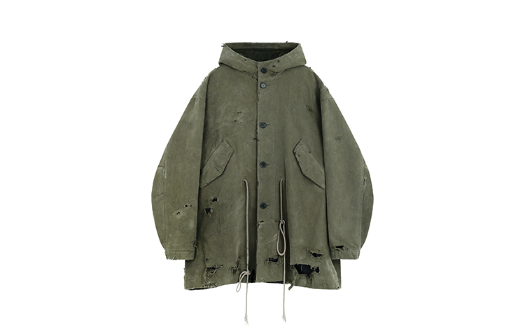 WE11DONE Унисекс парка цвета хаки, Khaki
WE11DONE Унисекс парка цвета хаки, Khaki