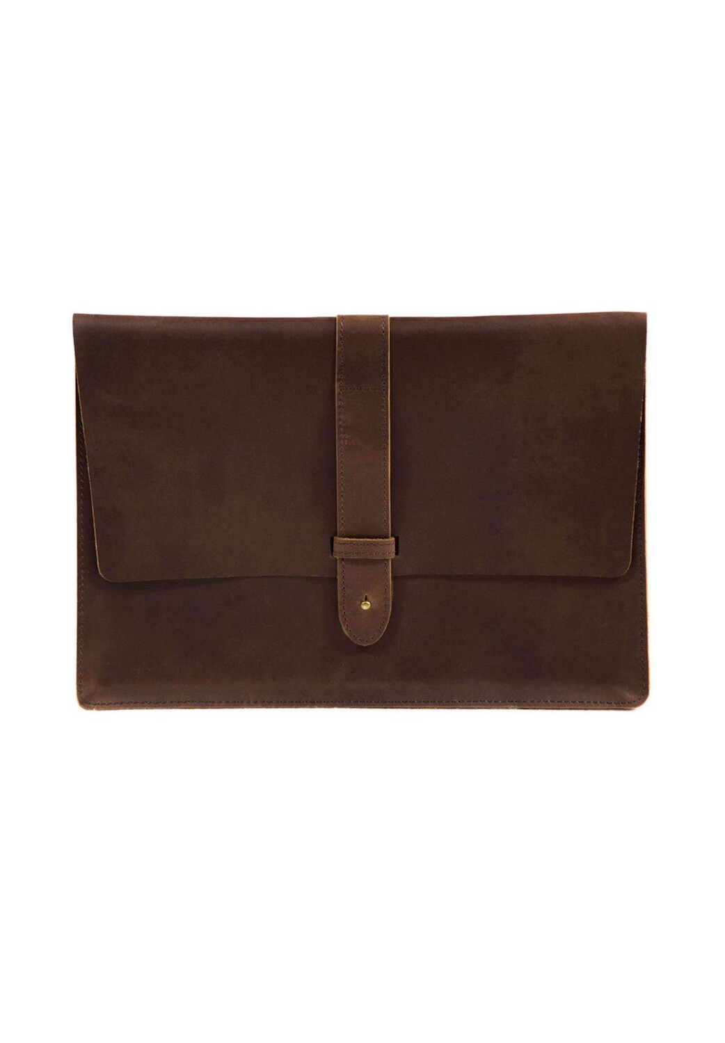 Кожаный чехол для ноутбука Aspen 20,5 см BUCKLE & SEAM, коричневый 
Кожаный чехол для ноутбука Aspen 20,5 см BUCKLE & SEAM, коричневый