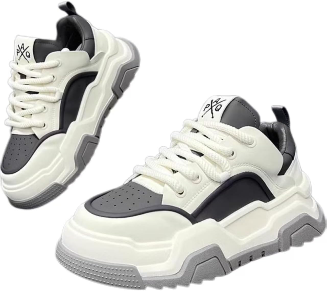 Мужские белые кроссовки - дышащие белые туфли для мужчин - массивные противоскользящие мужские теннисные кроссовки - модная повседневная обувь для прогулок, уличного стиля и зала, белые обувь Liahuimio
Мужские белые кроссовки - дышащие белые туфли для мужчин - массивные противоскользящие мужские теннисные кроссовки - модная повседневная обувь для прогулок, уличного стиля и зала, белые обувь Liahuimio