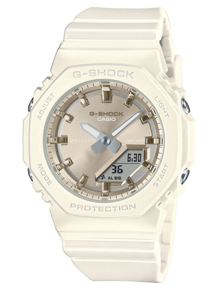 Casio Женские часы G-Shock Classic Ana-Digi, белые
Casio Женские часы G-Shock Classic Ana-Digi, белые