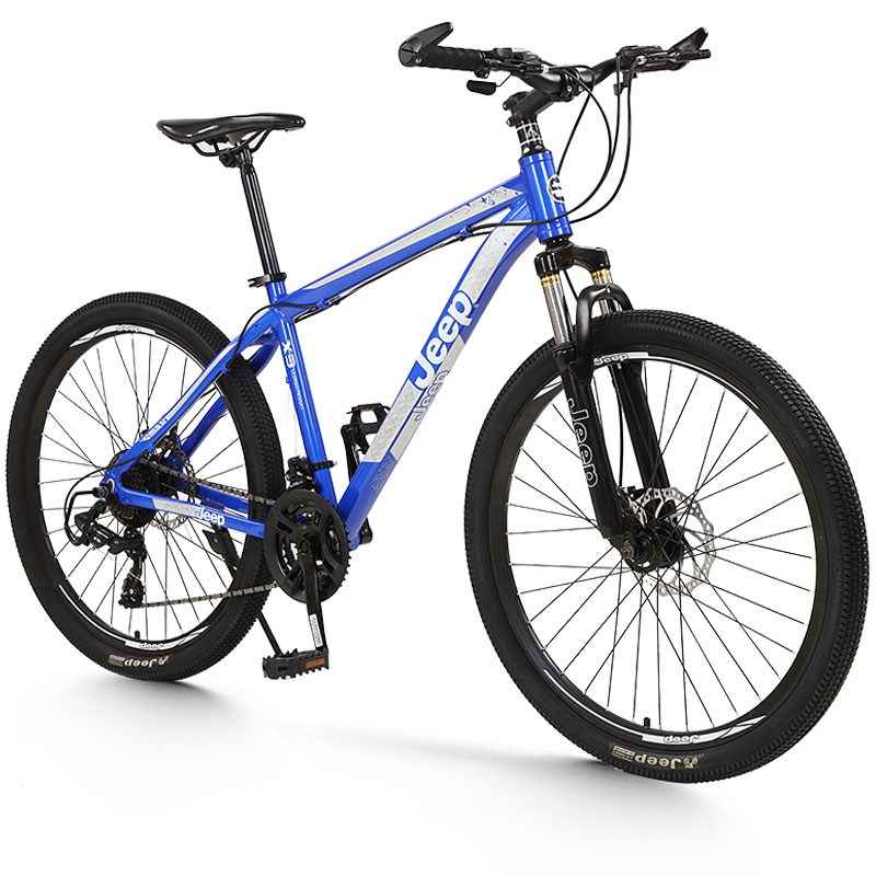 Горный велосипед XC Trail Running из алюминиевого сплава с дисковыми тормозами для бездорожья и поездок на работу для взрослых Jeep, синий
Горный велосипед XC Trail Running из алюминиевого сплава с дисковыми тормозами для бездорожья и поездок на работу для взрослых Jeep, синий
