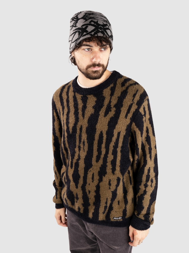 Вязаный свитер Volcom Wazermoon Strickpullover, black
Вязаный свитер Volcom Wazermoon Strickpullover, black