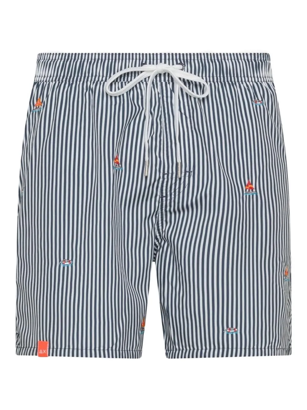 Полосатые шорты для плавания Sun68, синий
Полосатые шорты для плавания Sun68, синий