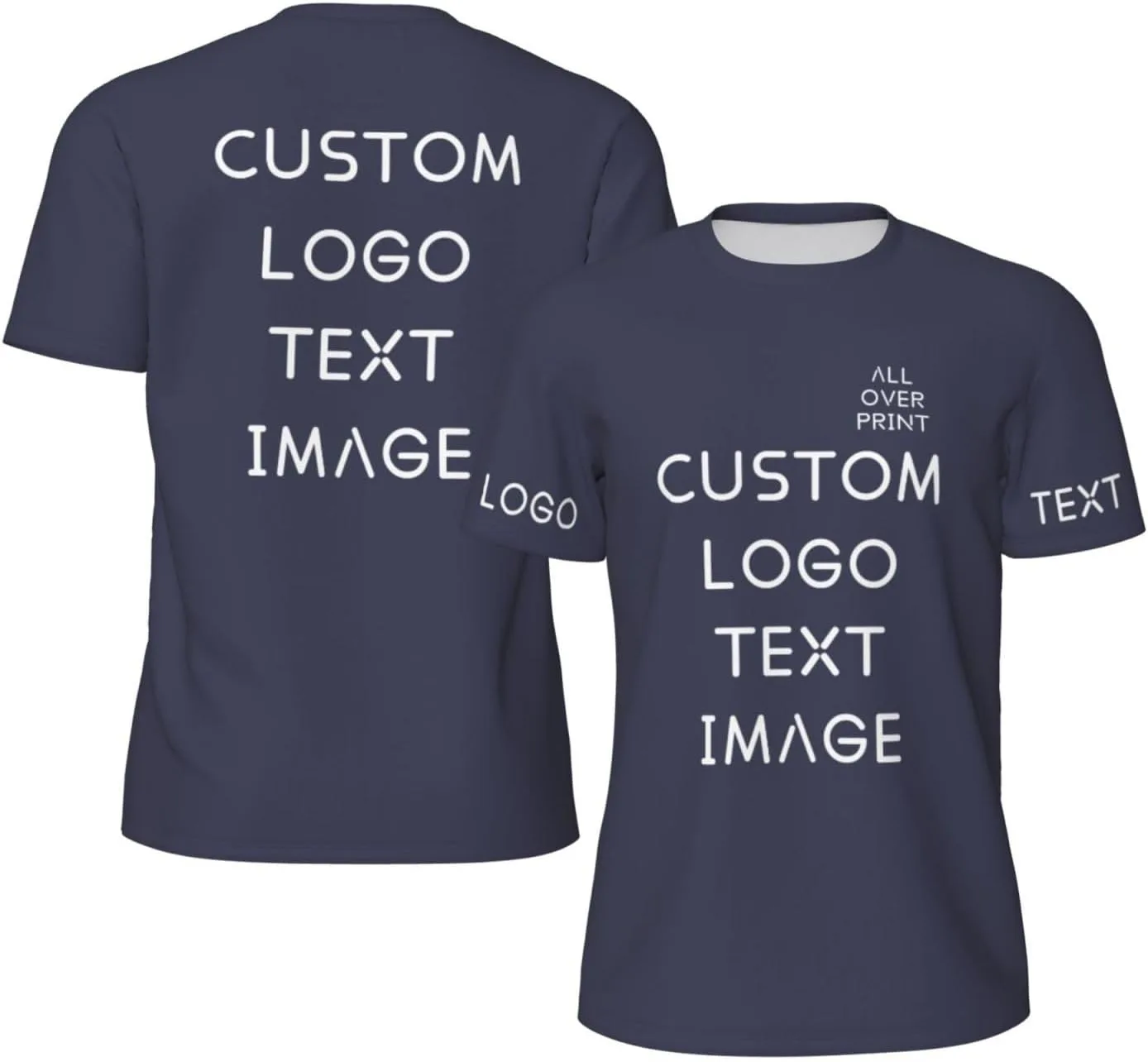 Футболка Custom с логотипом и текстом
Футболка Custom с логотипом и текстом