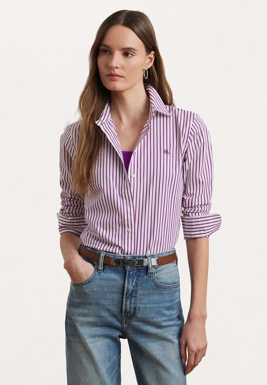 Блуза Lauren Ralph Lauren Classic Fit Striped Broadcloth Shirt, Purple/White/Purple
Блуза Lauren Ralph Lauren Classic Fit Striped Broadcloth Shirt, Purple/White/Purple