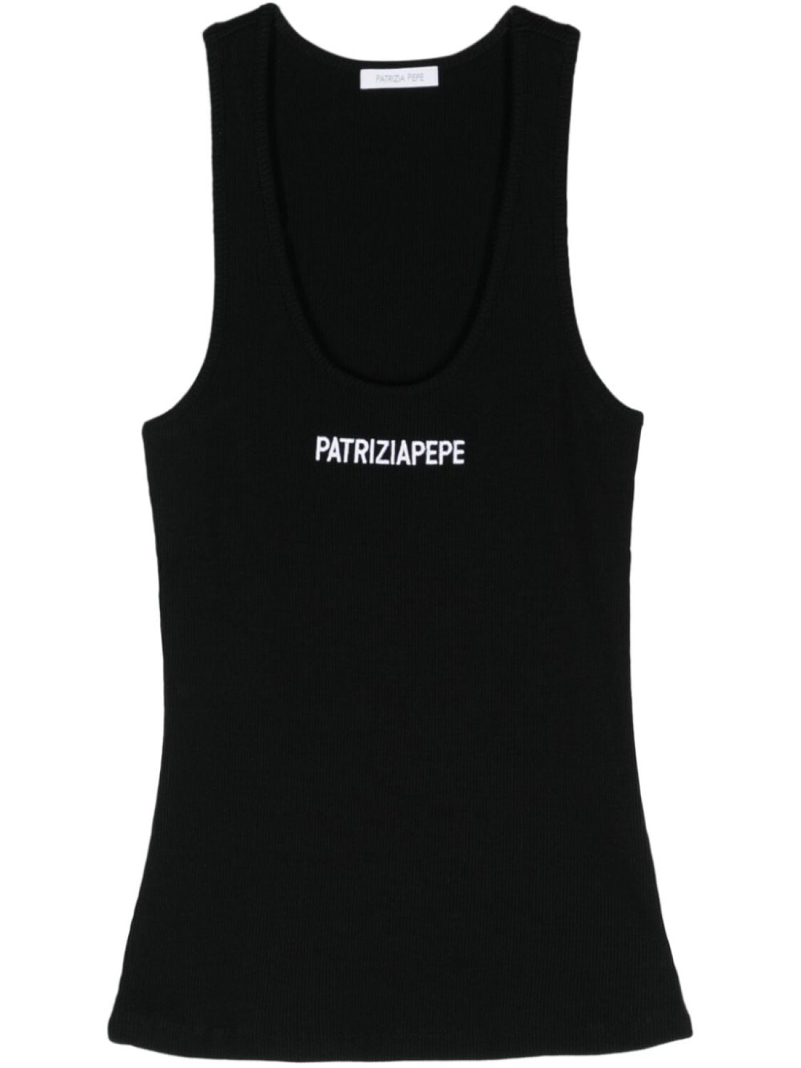 Patrizia Pepe топ с вышитым логотипом, черный
Patrizia Pepe топ с вышитым логотипом, черный