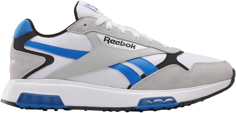 Кроссовки Reebok Unisex-Adult Glide DMX, белый/синий/серый
Кроссовки Reebok Unisex-Adult Glide DMX, белый/синий/серый