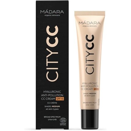 MÁDARA Органический СС-крем против загрязнения кожи SPF15, средний бежевый, 40 мл
MÁDARA Органический СС-крем против загрязнения кожи SPF15, средний бежевый, 40 мл