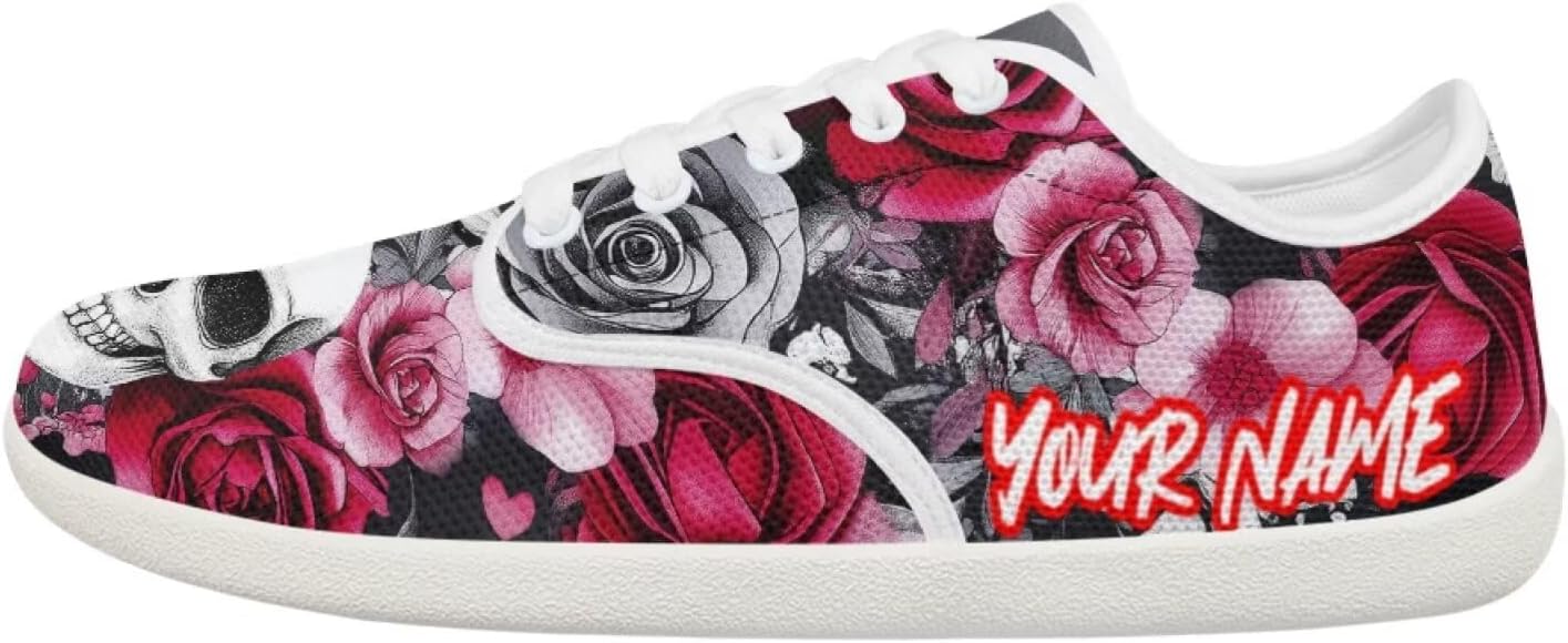 Кроссовки для ходьбы для женщин и мужчин, с широким носком, босоножки, с нулевым перепадом высоты подошвы, минималистичные кроссовки, дышащая сетка, теннисные кроссовки Pointodoor, Skull Flower
Кроссовки для ходьбы для женщин и мужчин, с широким носком, босоножки, с нулевым перепадом высоты подошвы, минималистичные кроссовки, дышащая сетка, теннисные кроссовки Pointodoor, Skull Flower