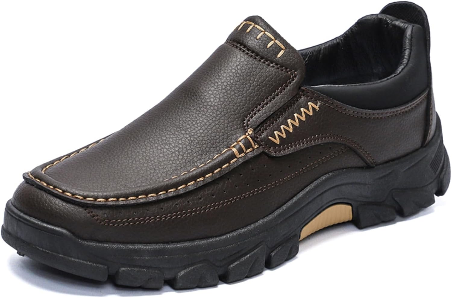 Мужские слипоны-лоферы, повседневная обувь, мягкая легкая кожа, дышащие, удобная посадка, с противоскользящей резиновой подошвой, гибкие прогулочные туфли для ежедневного ношения на улице Kelibasi, коричневый
Мужские слипоны-лоферы, повседневная обувь, мягкая легкая кожа, дышащие, удобная посадка, с противоскользящей резиновой подошвой, гибкие прогулочные туфли для ежедневного ношения на улице Kelibasi, коричневый