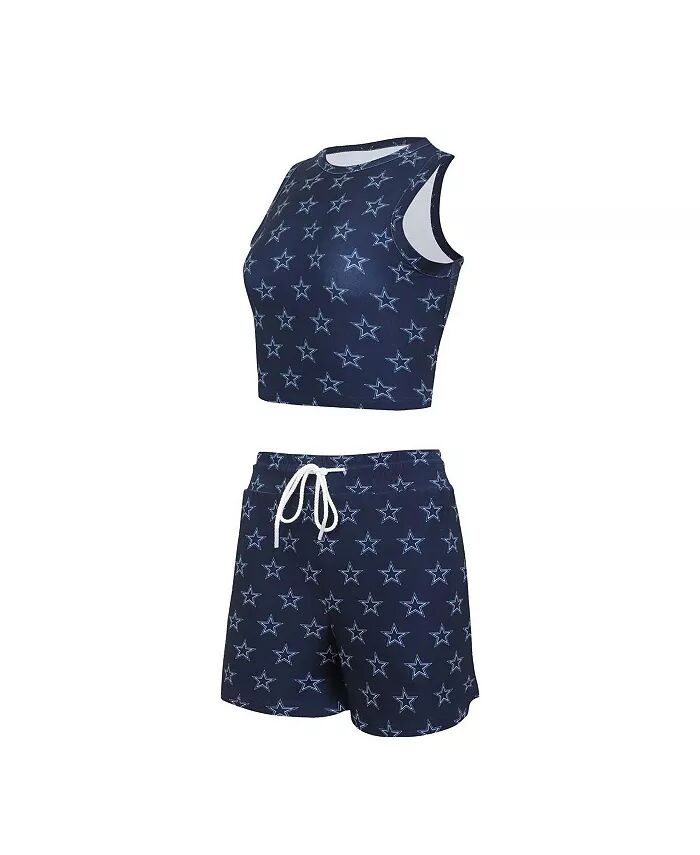 Женский укороченный топ с шортами и принтом Dallas Cowboys Gauge Allover Sleep Set Concepts Sport
Женский укороченный топ с шортами и принтом Dallas Cowboys Gauge Allover Sleep Set Concepts Sport