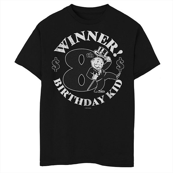 Футболка для мальчиков Monopoly Rich Uncle Pennybags Winner 8th Birthday Kid Husky Fifth Sun
Футболка для мальчиков Monopoly Rich Uncle Pennybags Winner 8th Birthday Kid Husky Fifth Sun